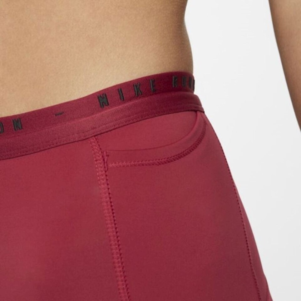 Nike Epic Luxe Running Leggings Womens Small Red Run Division DM7749 690 - Picture 2 of 7